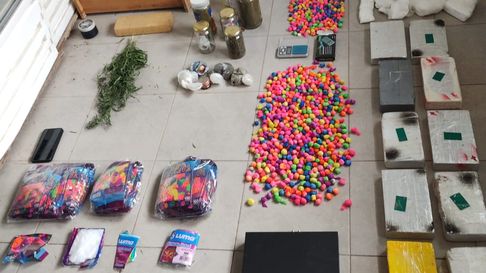 Droga secuestrada en Luján de Cuyo Droga secuestrada en Luján de Cuyo