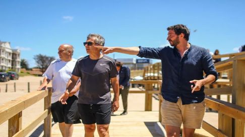 Martín Yeza, diputado nacional del PRO y exintendente de Pinamar con Mauricio Macri. Martín Yeza, diputado nacional del PRO y exintendente de Pinamar con Mauricio Macri.