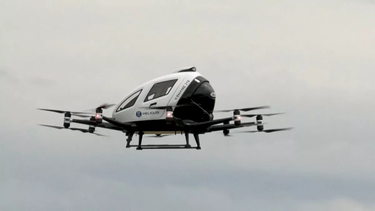 El dron de rescate que debuta en China.