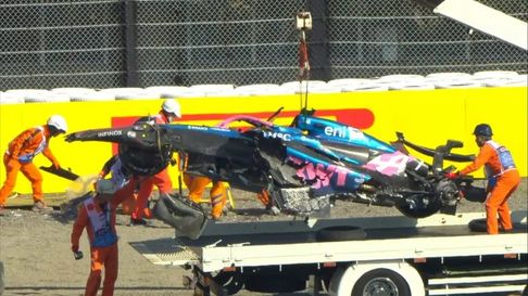 franco colapinto, atento: fuerte accidente de jack doohan en la formula 1 franco colapinto, atento: fuerte accidente de jack doohan en la formula 1