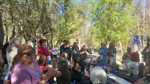 La campaña del Partido de los Jubilados llegó a Uspallata. La campaña del Partido de los Jubilados llegó a Uspallata.