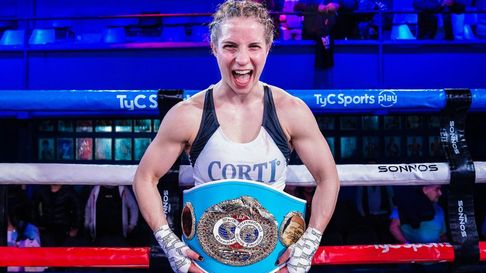 Sol Cudos, la argentina que se consagró campeona del mundo. Sol Cudos, la argentina que se consagró campeona del mundo.