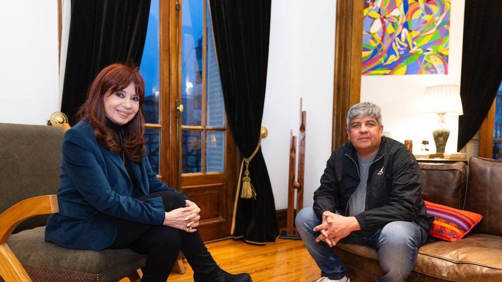 Cristina Kirchner y Pablo Moyano