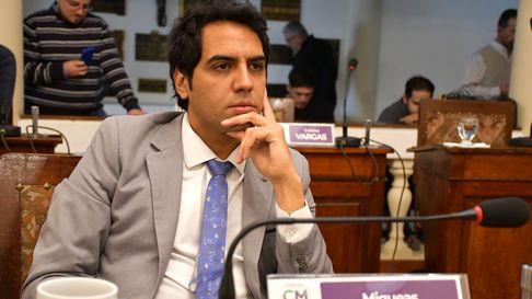 El concejal de Guaymallén, Miqueas Burgoa, en problemas. El concejal de Guaymallén, Miqueas Burgoa, en problemas.