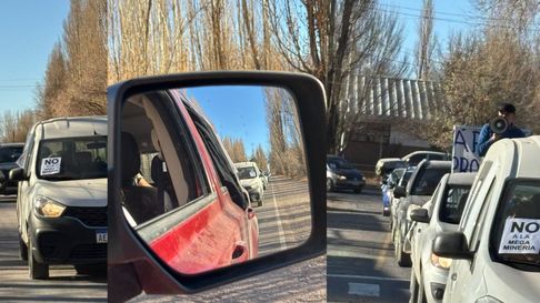 Este sábado hubo otro caravanazo en Uspallata contra San Jorge. Este sábado hubo otro caravanazo en Uspallata contra San Jorge.