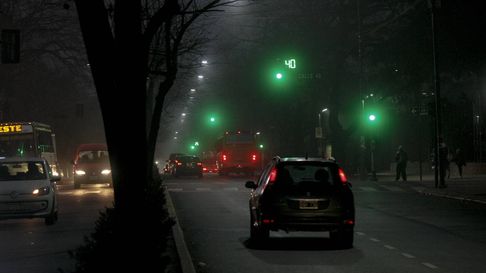 La ciudad de La Plata amaneció cubierta por la neblina La ciudad de La Plata amaneció cubierta por la neblina