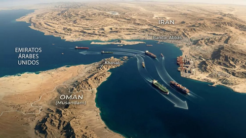 El Estrecho de Ormuz es un paso estratégico para el petróleo mundial. El Pentágono asegura que no será fácil quitar las minas que puso Irán. El Estrecho de Ormuz es un paso estratégico para el petróleo mundial. El Pentágono asegura que no será fácil quitar las minas que puso Irán.