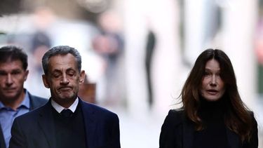 Nicolas Sarkozy ingresó hoy a prisión en Francia.