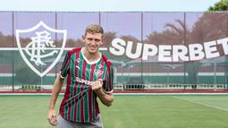 El ex Gimnasia, Rodrigo Castillo fue presentado como nuevo refuerzo del Fluminense de Brasil El ex Gimnasia, Rodrigo Castillo fue presentado como nuevo refuerzo del Fluminense de Brasil