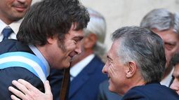 Javier Milei y Mauricio Macri, líder del PRO, en tiempos de armonía. Javier Milei y Mauricio Macri, líder del PRO, en tiempos de armonía.