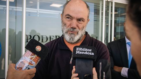 Federico Soria, vecino y asambleísta de Uspallata. Federico Soria, vecino y asambleísta de Uspallata.
