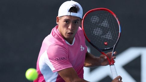 Sebastián Báez perdió en Miami. Sebastián Báez perdió en Miami.