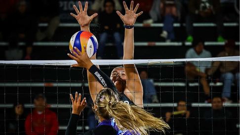 Victoria Sancer debutó en el Mundial de beach vóley U21. Victoria Sancer debutó en el Mundial de beach vóley U21.