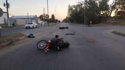 Un motociclista falleció tras accidentarse en Melchor Romero Un motociclista falleció tras accidentarse en Melchor Romero