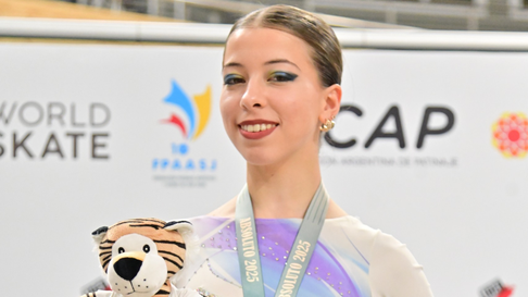 Camila Bartuggia, la mendocina que sueña con el Mundial de patín en China. Camila Bartuggia, la mendocina que sueña con el Mundial de patín en China.