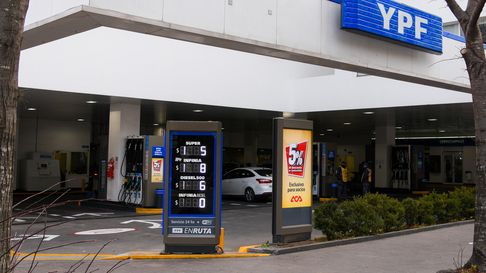 YPF aumenta 3,5% a partir del martes YPF aumenta 3,5% a partir del martes