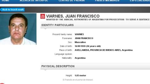 El cuerpo de El Francés Viarnes fue encontrado en un descampado de Florencio Varela. El cuerpo de El Francés Viarnes fue encontrado en un descampado de Florencio Varela.