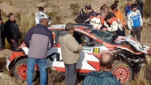 Tragedia en el Rally Sudamericano. Tragedia en el Rally Sudamericano.
