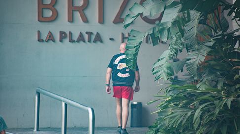 Un miembro del Hells Angels en el Brizó Un miembro del Hells Angels en el Brizó