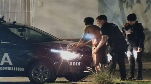 Tres hombres fueron detenidos por un intento de robo a metros de la ciclovía de Godoy Cruz. Tres hombres fueron detenidos por un intento de robo a metros de la ciclovía de Godoy Cruz.