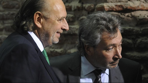 José Luis Manzano y Daniel Vila. José Luis Manzano y Daniel Vila.