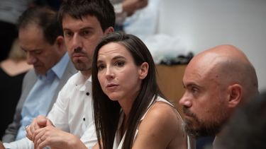 La ministra de Seguridad, Mercedes Rus, defendió la Ley de Cobre