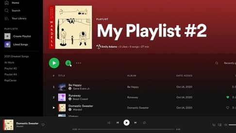 Muchos locales usan plataformas como Spotify. Muchos locales usan plataformas como Spotify.