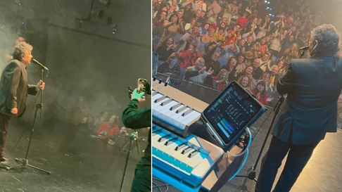 Cacho Deicas reapareció cantando con Los Iracundos en Santa Fe, tras su salida de Los Palmeras y su recuperación de un ACV. Cacho Deicas reapareció cantando con Los Iracundos en Santa Fe, tras su salida de Los Palmeras y su recuperación de un ACV.