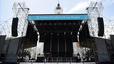 La Municipalidad de La Plata durante el 143° aniversario La Municipalidad de La Plata durante el 143° aniversario