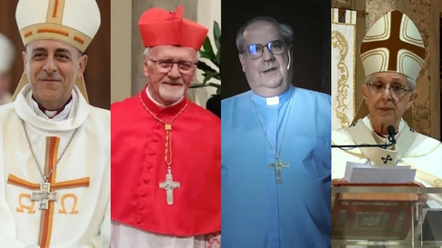 Víctor Manuel Fernández, Ángel Sixto Rossi, Vicente Bokalic Iglic y Mario Aurelio Poli son los cardenales argentinos que podrán votar al nuevo papa. Víctor Manuel Fernández, Ángel Sixto Rossi, Vicente Bokalic Iglic y Mario Aurelio Poli son los cardenales argentinos que podrán votar al nuevo papa.