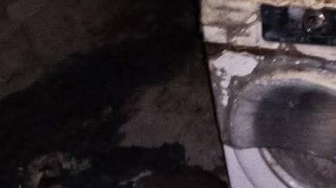 Las llamas hicieron estragos en una casa del Sur. Las llamas hicieron estragos en una casa del Sur.