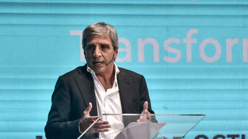 Luis Caputo, ministro de Economía. Luis Caputo, ministro de Economía.