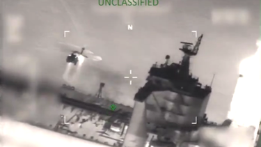 El Departamento de Seguridad Nacional de Estados Unidos dio a conocer las imágenes de la operación.