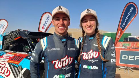 Además de la victoria en motos, los argentinos tuvieron destacadas actuaciones. Además de la victoria en motos, los argentinos tuvieron destacadas actuaciones.