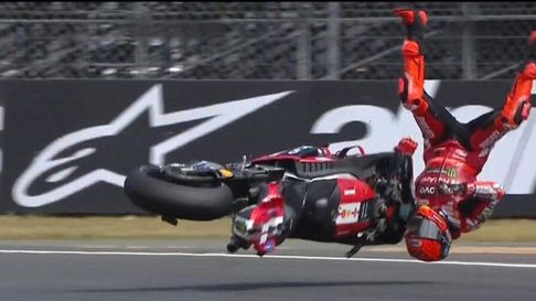 Marc Márquez encendió alarmas en el MotoGP. Marc Márquez encendió alarmas en el MotoGP.
