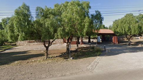 Barrio en El Challao donde fue hallada la mujer fallecida Barrio en El Challao donde fue hallada la mujer fallecida