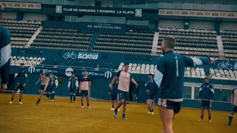 Gimnasia entrenó esta mañana en el Estadio Juan Carmelo Zerillo Gimnasia entrenó esta mañana en el Estadio Juan Carmelo Zerillo