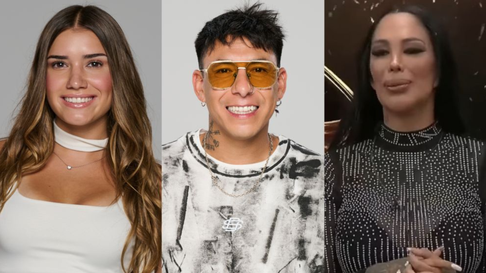 la maciel, lola y brian sarmiento: quien se va de gh esta noche la maciel, lola y brian sarmiento: quien se va de gh esta noche