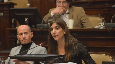 La senadora provincial Natacha Eisenchlas fue la encargada de cerrar el debate por el convenio. La senadora provincial Natacha Eisenchlas fue la encargada de cerrar el debate por el convenio.