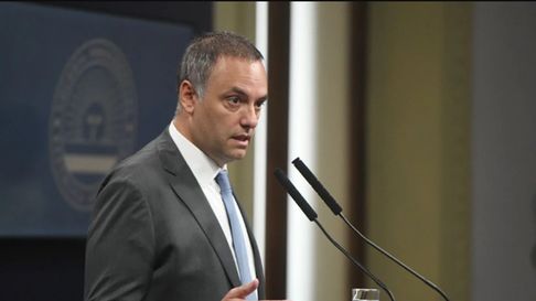 Manuel Adorni, vocero presidencial. Manuel Adorni, vocero presidencial.