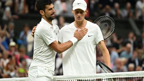 Novak Djokovic y Jannik Sinner se vuelven a ver las caras. Novak Djokovic y Jannik Sinner se vuelven a ver las caras.