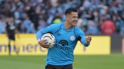 Uvita Fernández, el héroe de Belgrano ante River. Uvita Fernández, el héroe de Belgrano ante River.
