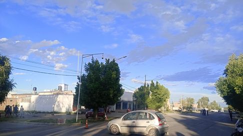 El hecho sucedió el jueves en la avenida Roca del departamento sureño. El hecho sucedió el jueves en la avenida Roca del departamento sureño.