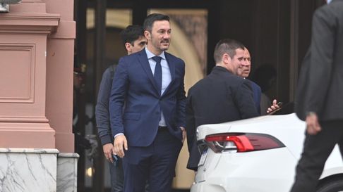 Luis Petri en Casa Rosada. Luis Petri en Casa Rosada.