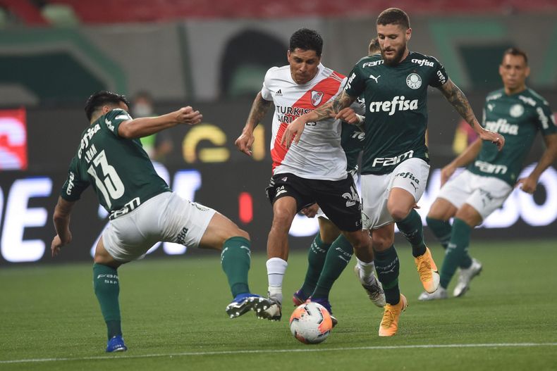 River y Palmeiras paralizan al continente. River y Palmeiras paralizan al continente.