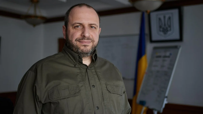 Rustem Umerov, secretario del Consejo de Seguridad Nacional y Defensa de Ucrania, que encaró conversaciones con Rusia.&nbsp;