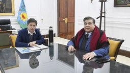 Mario Ishii y Axel Kicillof cuando la interna no era feroz Mario Ishii y Axel Kicillof cuando la interna no era feroz