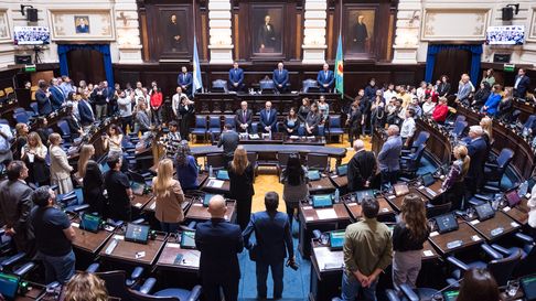 La Cámara de Diputados de la Provincia homenajeó al Papa Francisco La Cámara de Diputados de la Provincia homenajeó al Papa Francisco