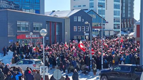 Todo el arco político de Groenlandia salió a rechazar las intenciones de Trump. Todo el arco político de Groenlandia salió a rechazar las intenciones de Trump.