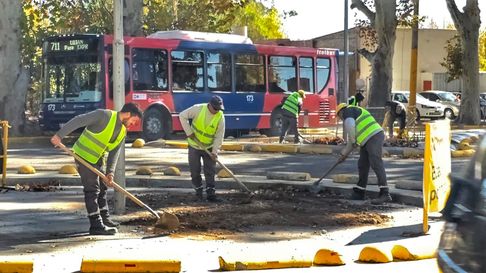 Los trabajos se ejecutan desde el municipio. Los trabajos se ejecutan desde el municipio.